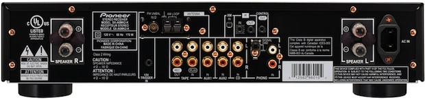 Pioneer Elite G-Clef SX-A6MK2 Integrated Stereo Amplifier - Back