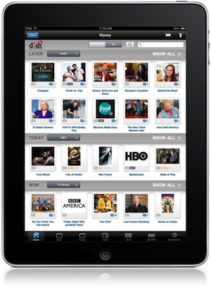 DISH Remote Access app for iPad