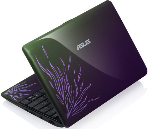 Asus 1001PQ Eee PC Netbook - Flame Purple