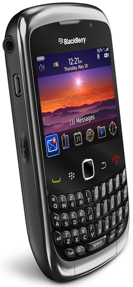 BlackBerry Curve 3G 9300 Smartphone - left