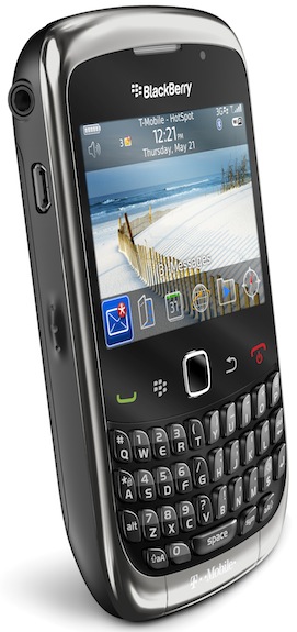 BlackBerry Curve 3G 9300 Smartphone graphite - left