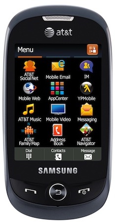 Samsung SGH-A927 Flight II Cell Phone - Front