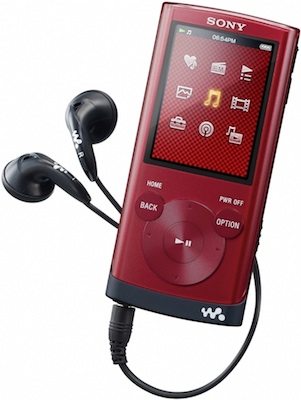 Sony Walkman NWZ-E350 Series Video MP3 Players - Red