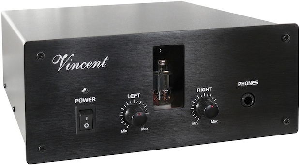 Vincent Audio KHV-111MK Hybrid Tube Headphone Amplifier - Black