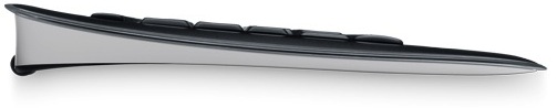 Logitech K800 Wireless Illuminated Keyboard - Side
