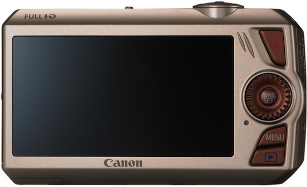 Canon PowerShot SD4500 IS Digital ELPH Camera - Back