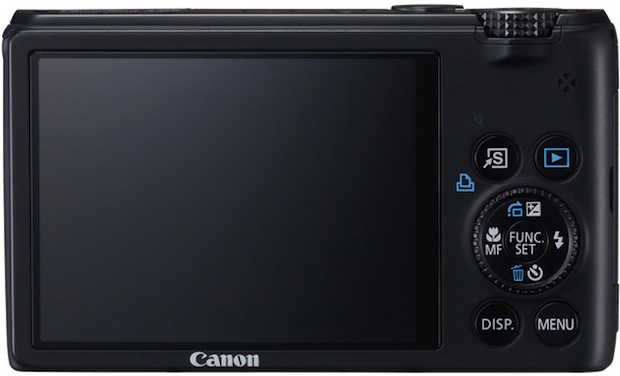 Canon PowerShot S95 Digital Camera - Back