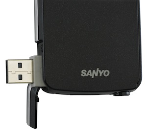 Sanyo VPC-PD2BK USB Port