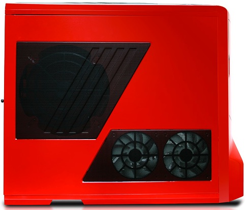  iBUYPOWER Paladin XLC Red Phantom Gaming PC - Side