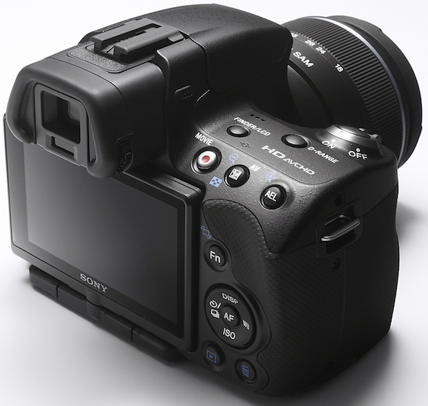 Sony SLT-A33 Alpha Digital SLR Camera - Back