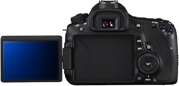 Canon EOS 60D Digital SLR Camera - Back LCD