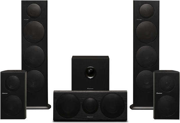 Pioneer home theater and music speaker line