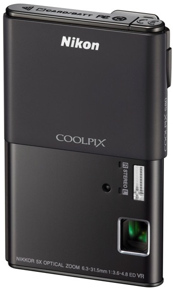 Nikon CoolPix S80 Digital Camera - Black