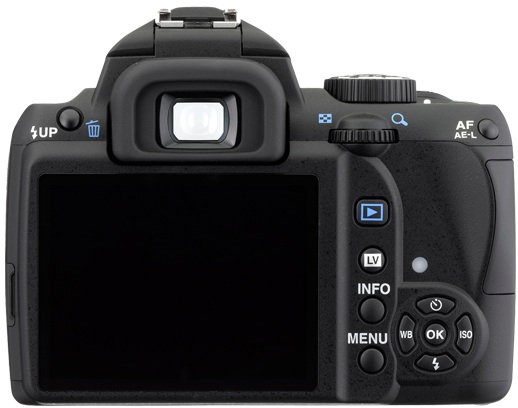 Pentax K-r Digital SLR Camera - Back