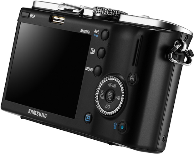 Samsung NX100 Digital Camera - Back