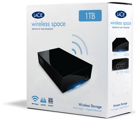 LaCie Wireless Space - Packaging