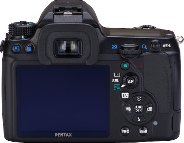 Pentax K-5 Digital SLR Camera - Back