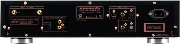 Marantz SA-KI Pearl Lite SACD Player - Back