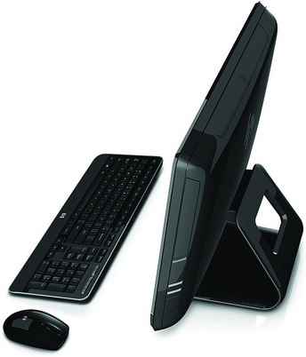 HP Omni 100 All-in-One Desktop PC - Back