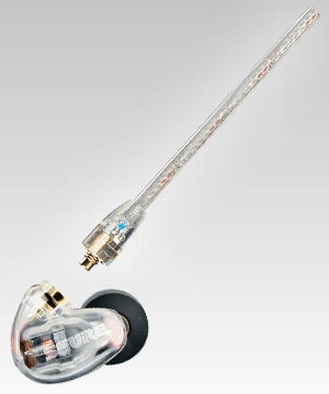 Shure SE315-CL Clear In-Ear Headphones