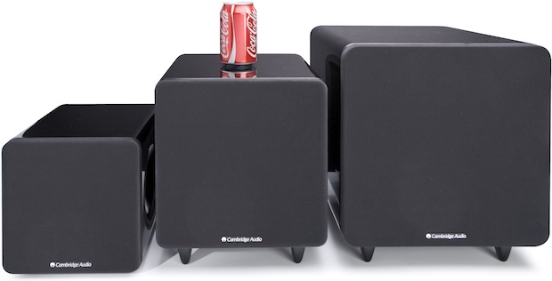 Cambridge Audio Minx X200, X300 and X500 Subwoofers