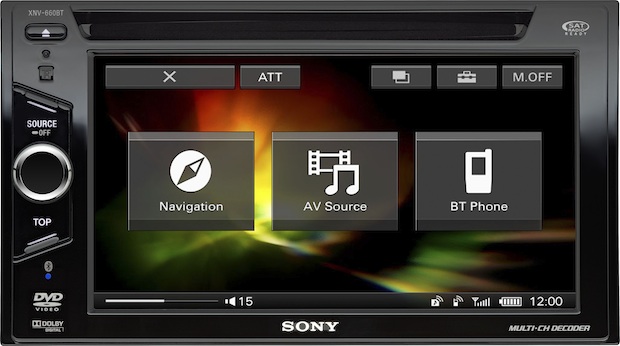 Sony XNV-660BT In-Dash A/V Navigation System