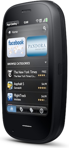 HP Palm Pre 2 Smartphone, weOS 2.0 Apps Screen