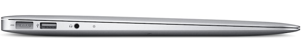 MacBook Air 13-inch Notebook - Side