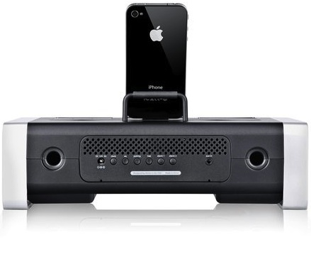 iHome iA100 Bluetooth Stereo System - Back