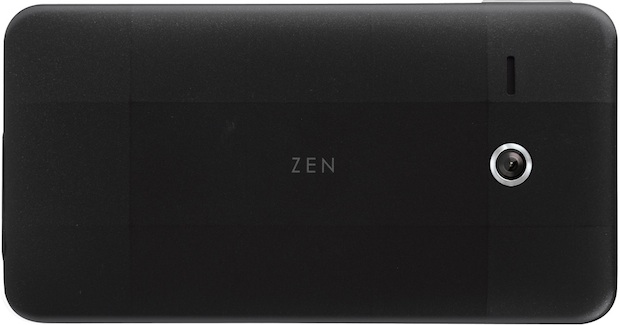 Creative ZEN Touch 2 Portable Media Player - Back