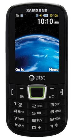 Samsung SGH-A667 Evergreen Cell Phone - Front