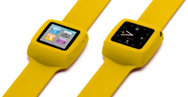 Griffin Slap Wristwatch Case for iPod nano - Yellow