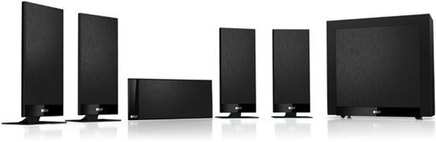 KEF T105 Flat Panel Home Theater Speaker System