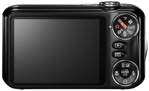 FujiFilm FinePix JX300 and JX350 Digital Cameras - Back