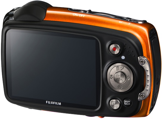 FujiFilm FinePix XP30 Digital Camera - Orange - Back