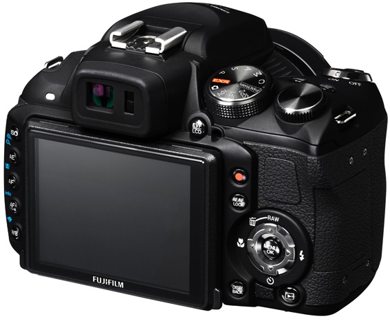 FujiFilm FinePix HS20EXR Digital Camera - Back