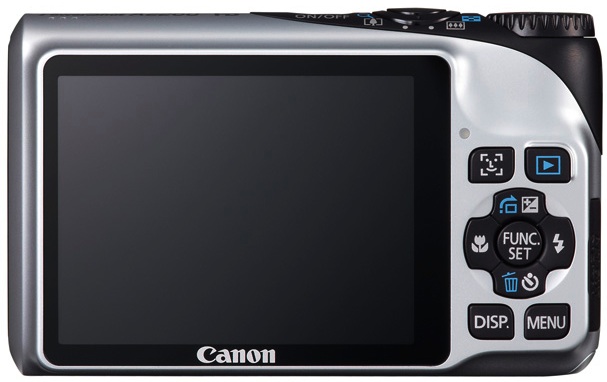 Canon PowerShot A2200 Digital Camera - Back