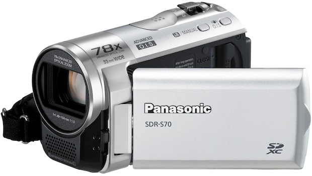 Panasonic SDR-S70 Standard Definition Camcorder