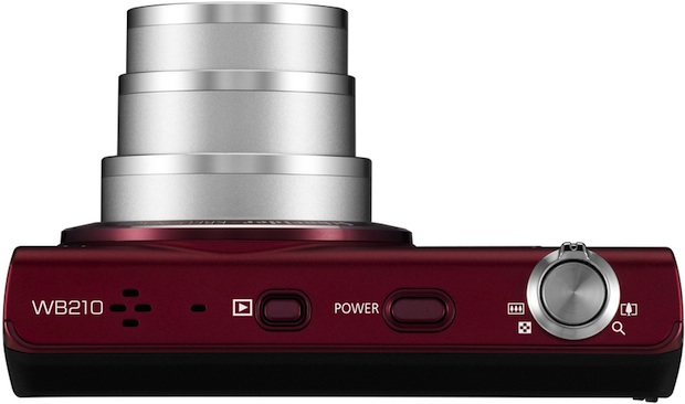 Samsung WB210 Digital Camera - Top