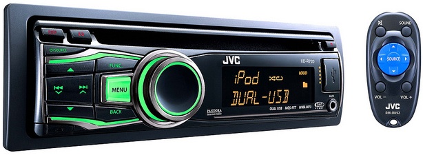 JVC KD-R720 CD Receiver