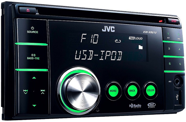 JVC KW-XR610 Double Din CD Receiver