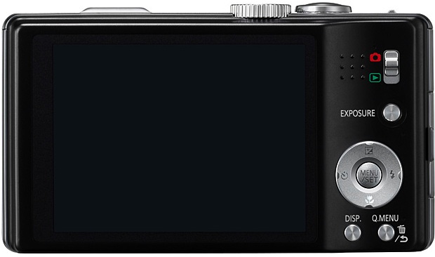 Panasonic DMC-ZS10 Lumix Digital Camera - Back