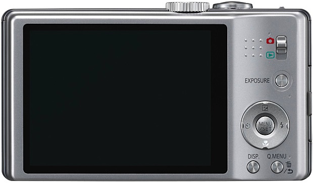 Panasonic DMC-ZS8 Lumix Digital Camera - Back