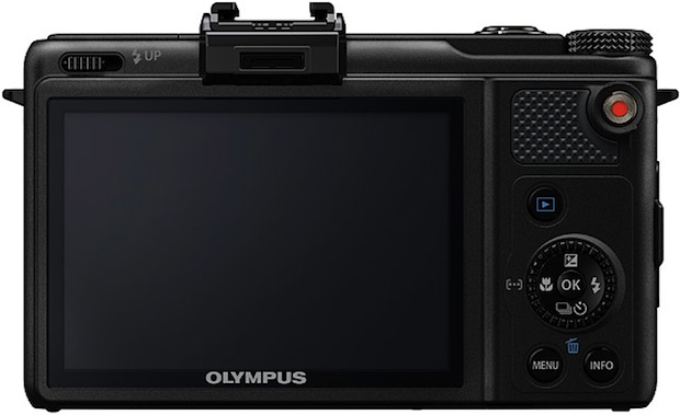 Photo of Black Olympus XZ-1 Digital Camera - Back