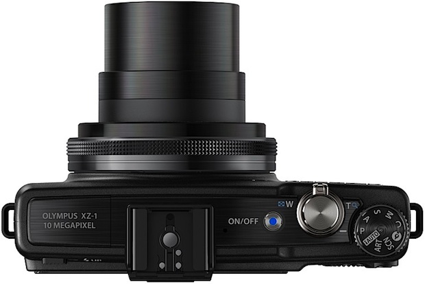 Photo of Black Olympus XZ-1 Digital Camera - Top