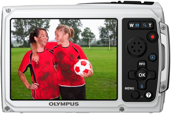 Photo of Olympus Tough TG-310 Waterproof Digital Camera - Back