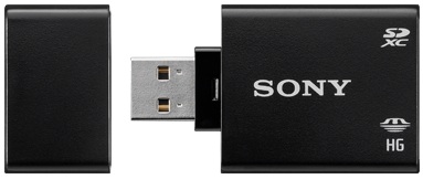 Sony MRW-F3 USB Memory Card Reader - Open