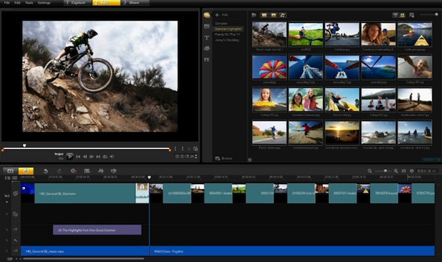 Corel VideoStudio Pro X4 - Screenshot - Editing