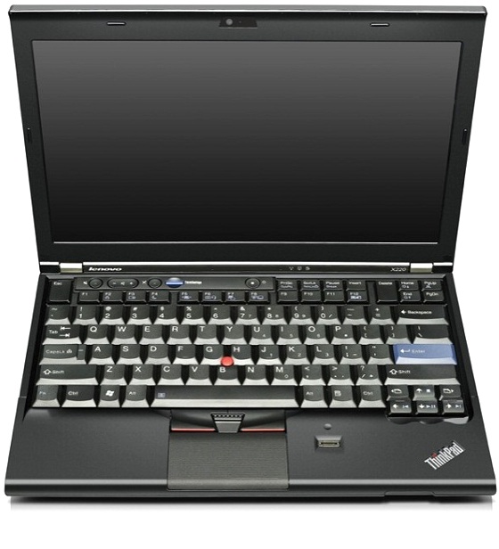 Lenovo ThinkPad X220 Laptop - Front