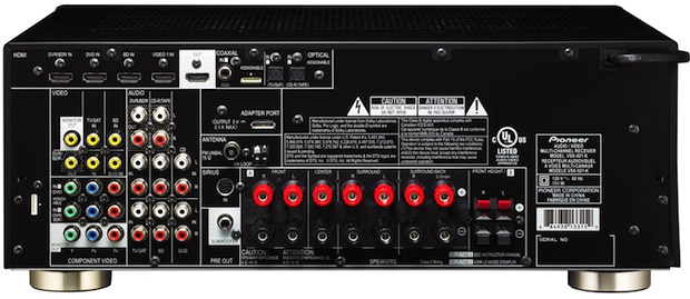 Pioneer VSX-921 A/V Receiver - Back